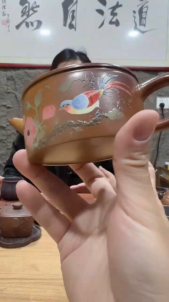 【闪购商品】紫砂茶壶念一茶器  柴烧汉瓦