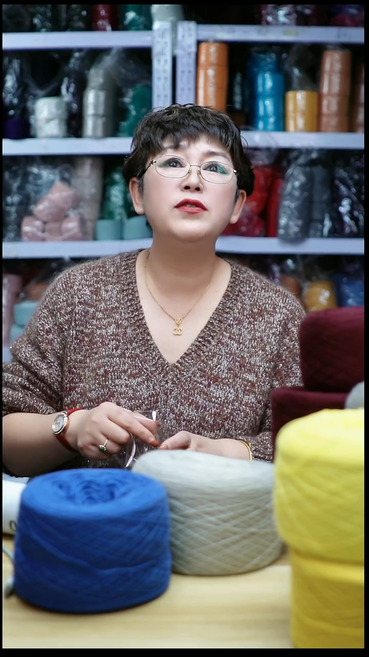 羊毛欢姐手编线D481