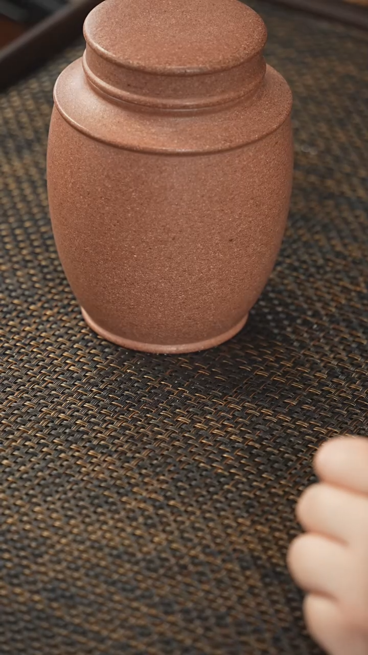 【闪购商品】紫砂茶杯非遗茶器-桃花泥茶罐