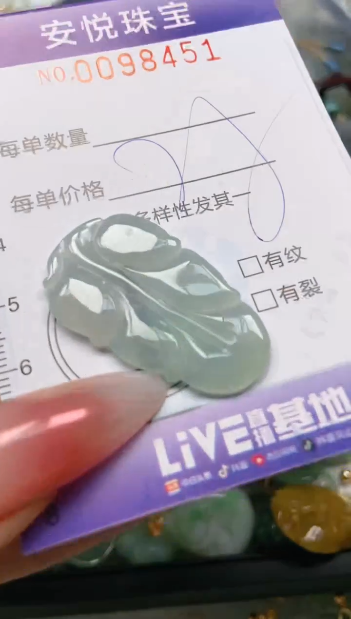 【闪购商品】翡翠颈饰未镶嵌闪购0098451