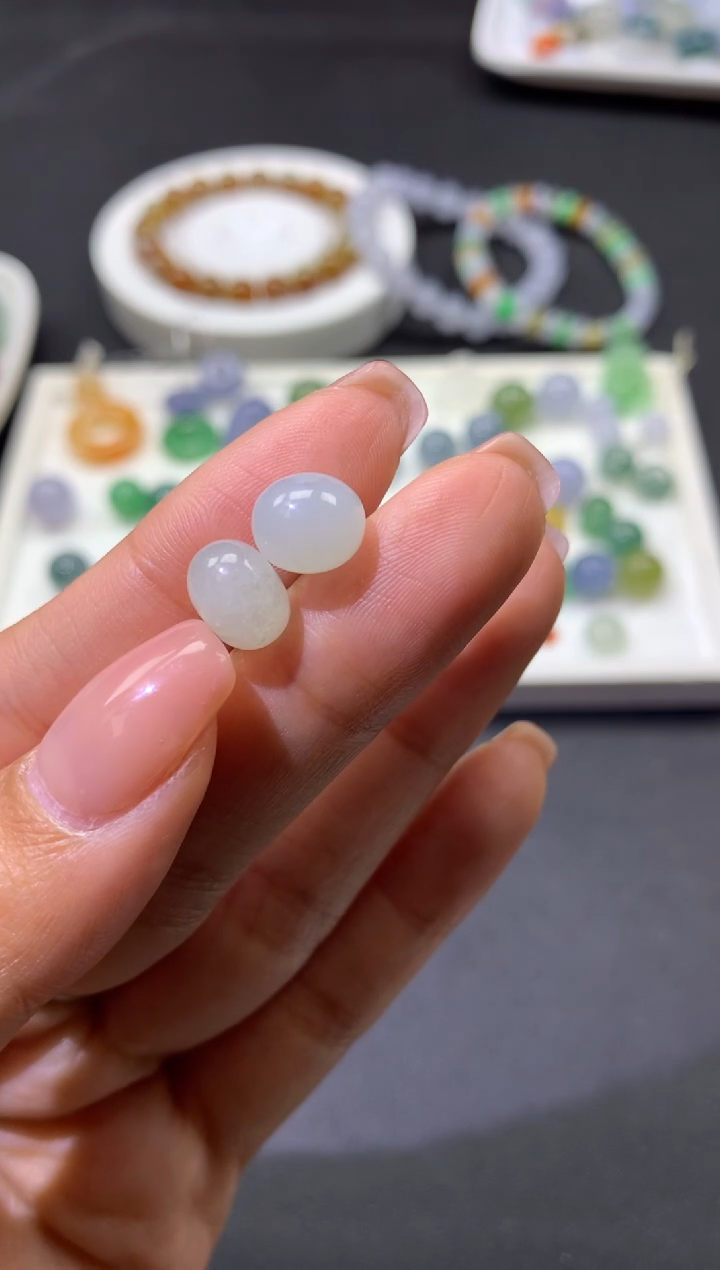 【闪购商品】定制翡翠未镶嵌珠3