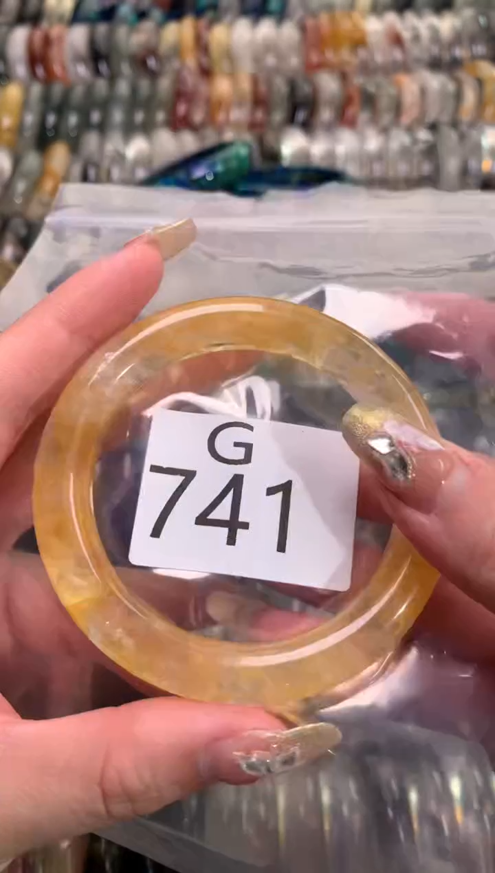 【闪购商品】水晶水晶手镯未镶嵌741-54