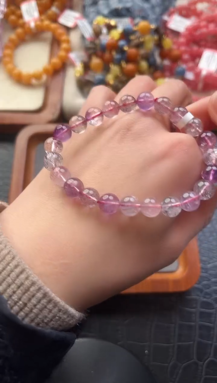 未镶嵌手串水晶20多样性发其一/