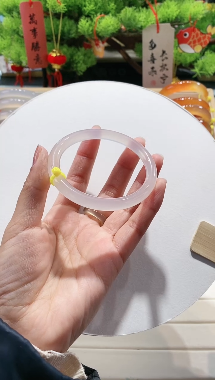 【闪购商品】玛瑙/玉髓手镯未镶嵌7-58.3