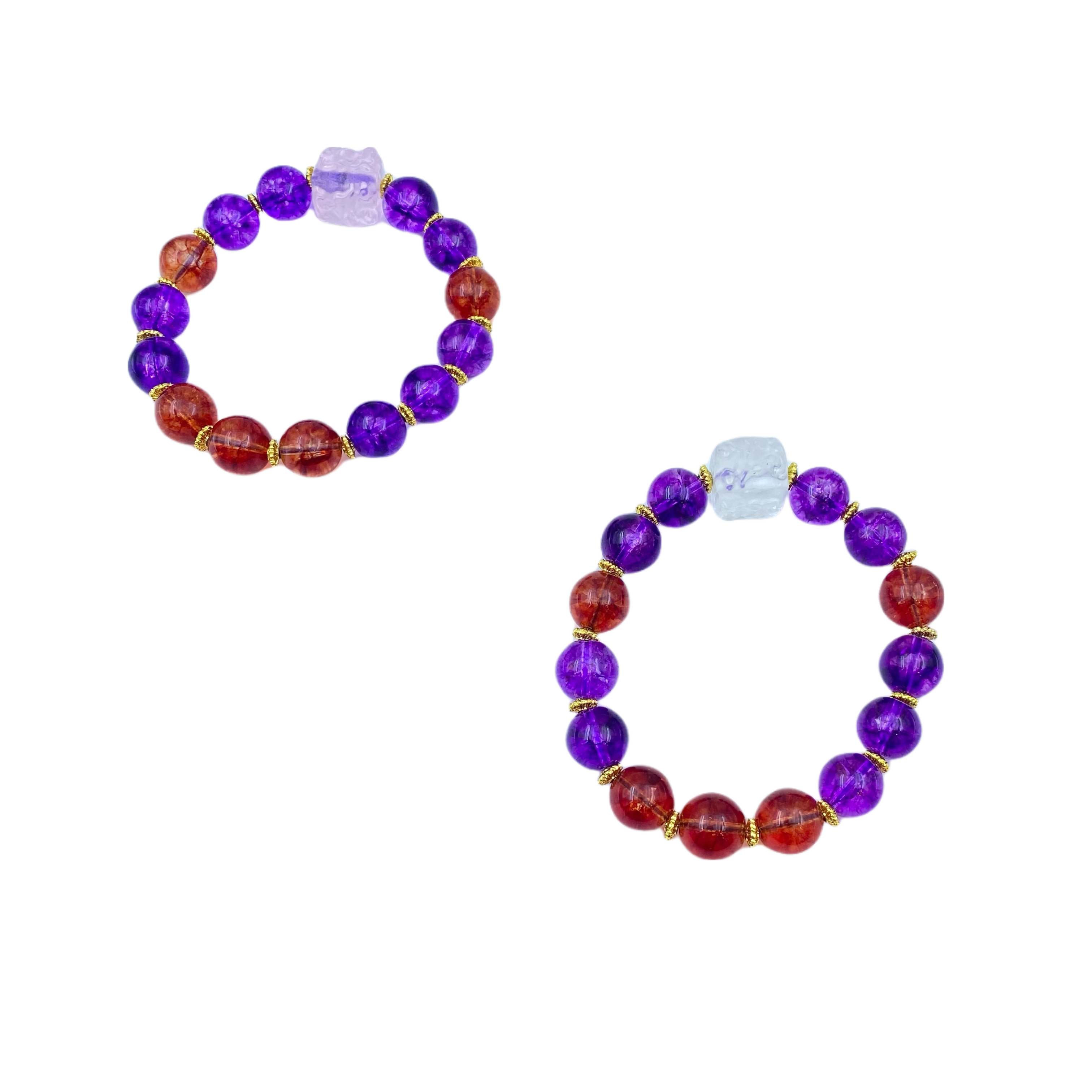 琉璃轻奢凤凰双色手链S1461X合金多样性只发一件