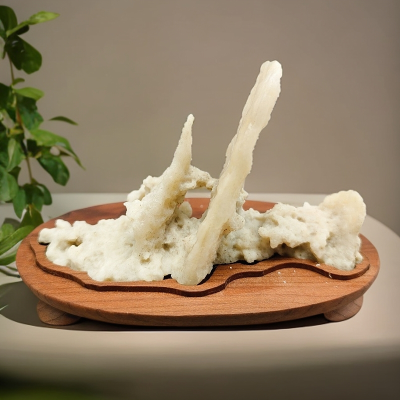 新疆风砺石山形景观摆件纯天然造型家用简约轻奢复古创意中式