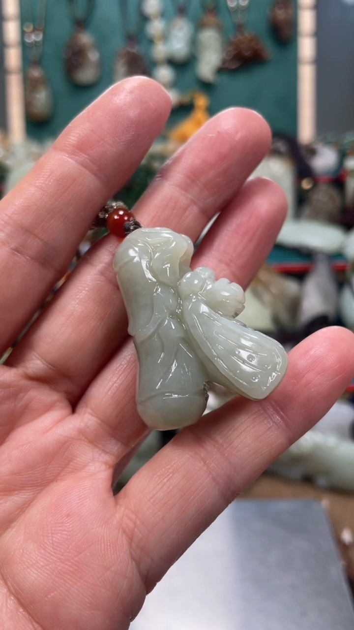 未镶嵌和田玉挂件0024