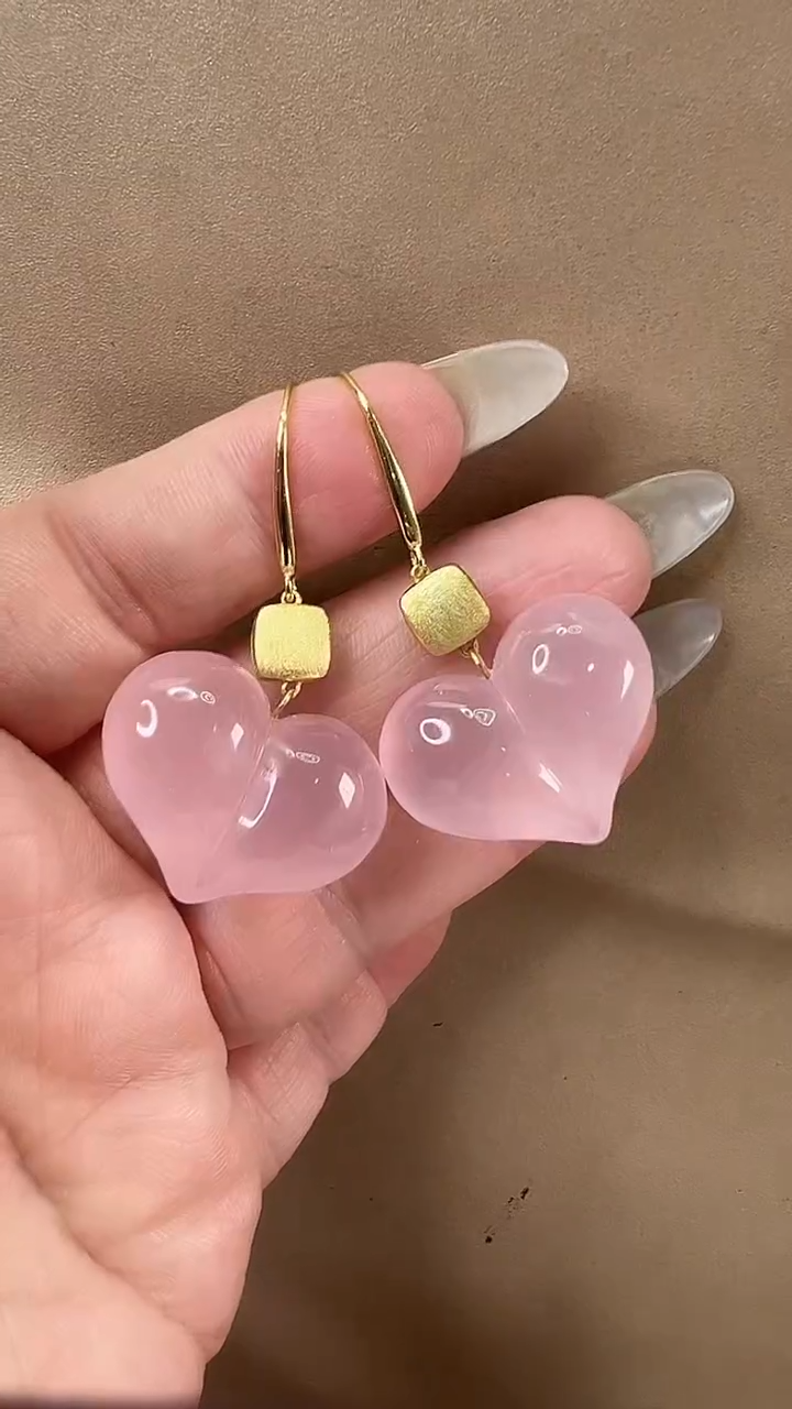 颈饰银S925镶嵌水晶耳环