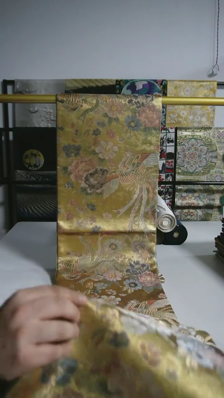 【闪购商品】织绣织锦14全通细密织凤凰花卉