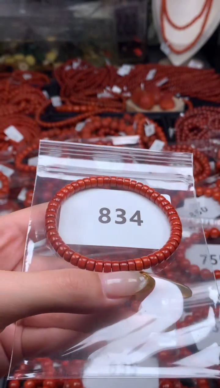 【闪购商品】南红玛瑙手串未镶嵌834-5mm