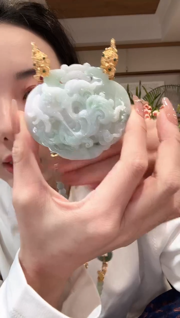 【闪购商品】翡翠颈饰未镶嵌国风