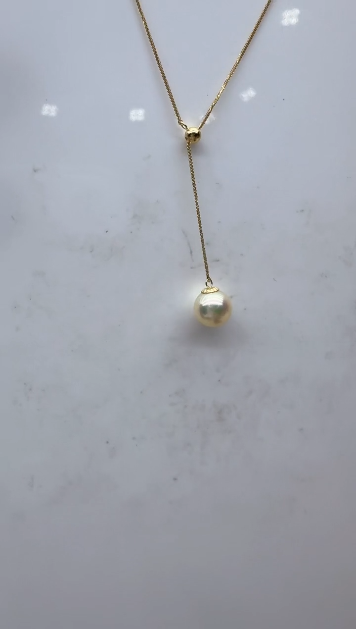 【闪购商品】海水珍珠颈饰18K金镶嵌清货