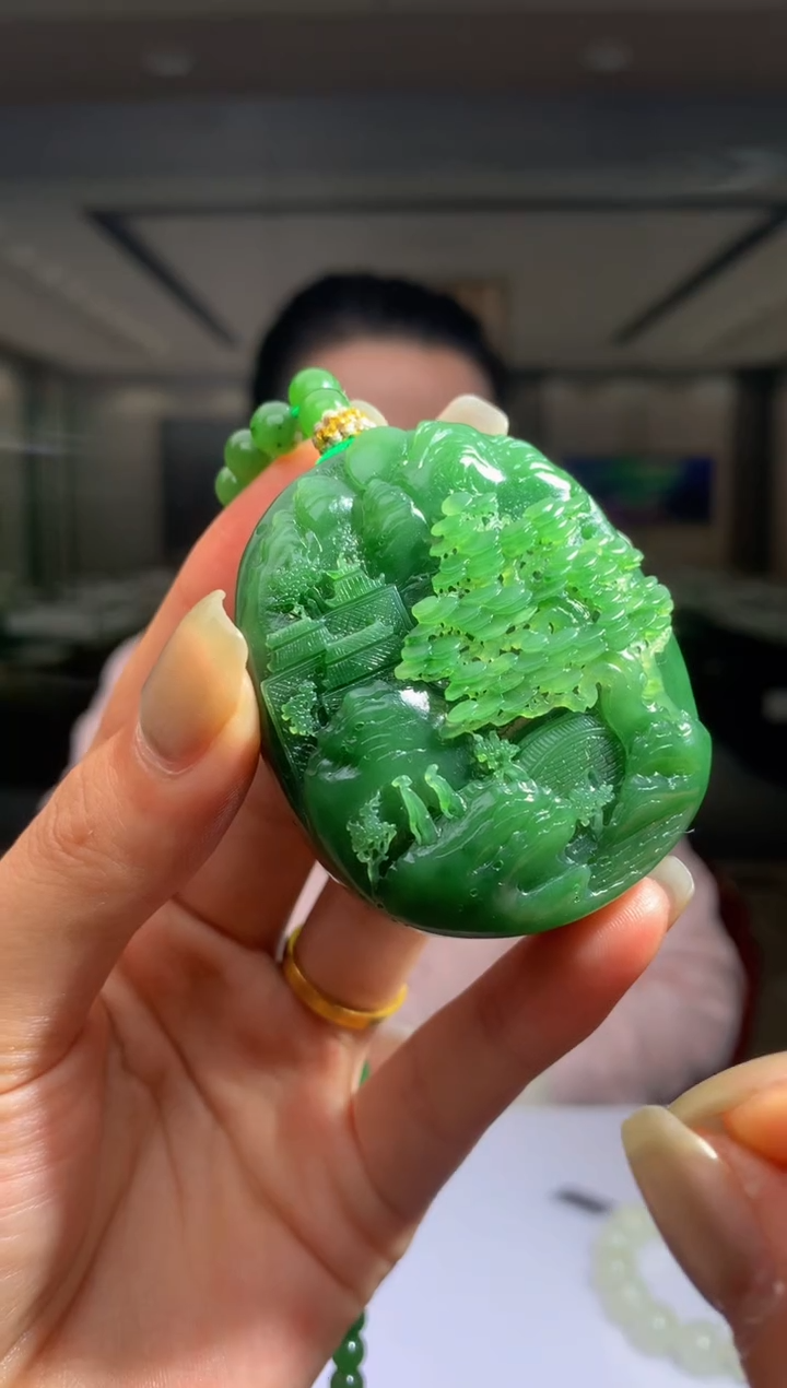 【闪购商品】定制和田玉Boss阳天然和田玉（拍一发一）