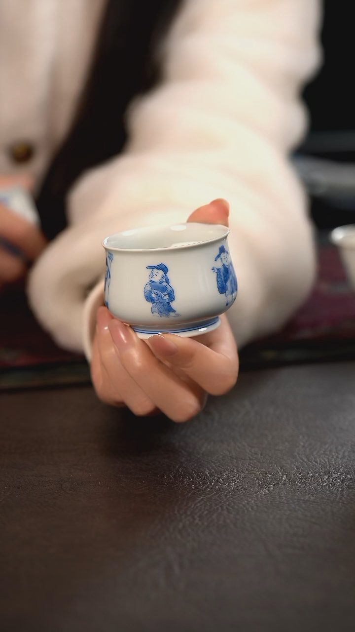聚澜堂五子登科憨憨杯