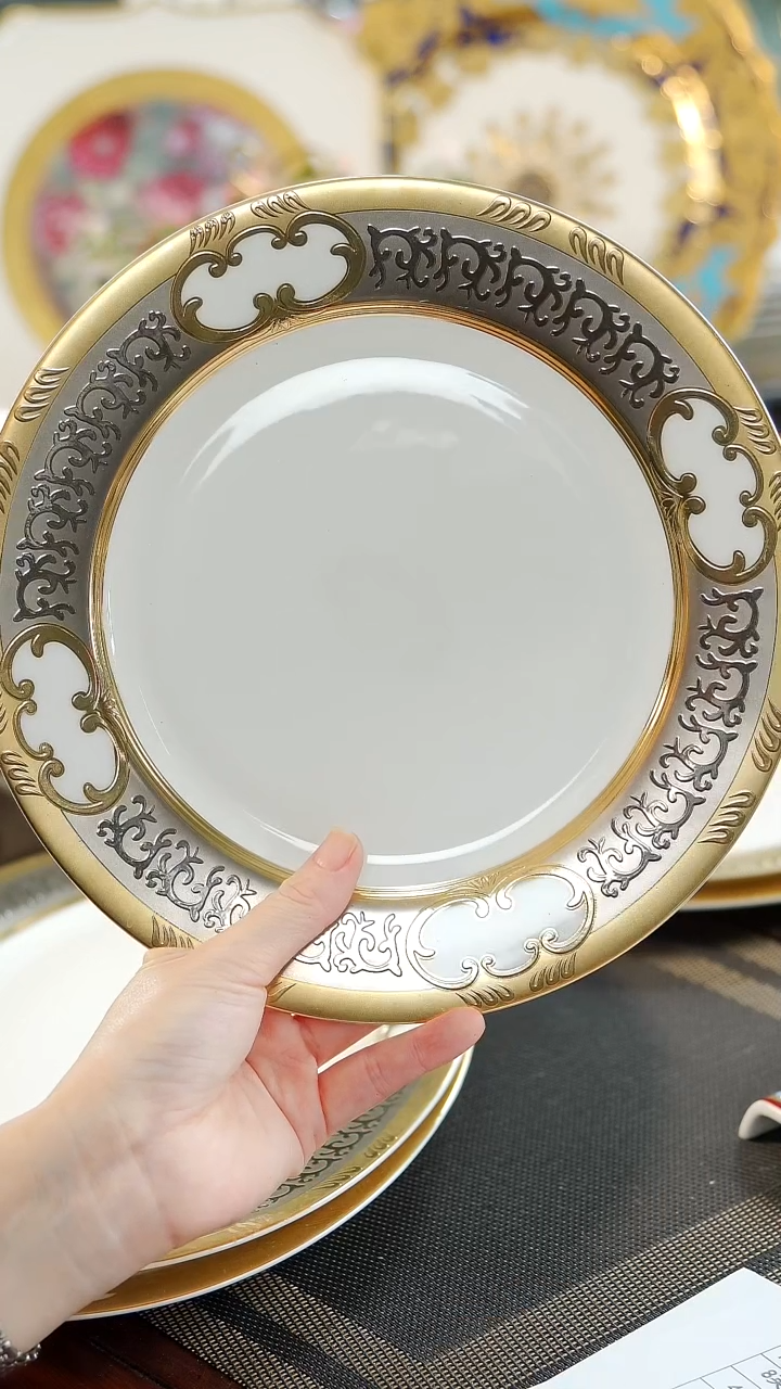 【闪购商品】瓷片9英寸平盘  福利价微瑕