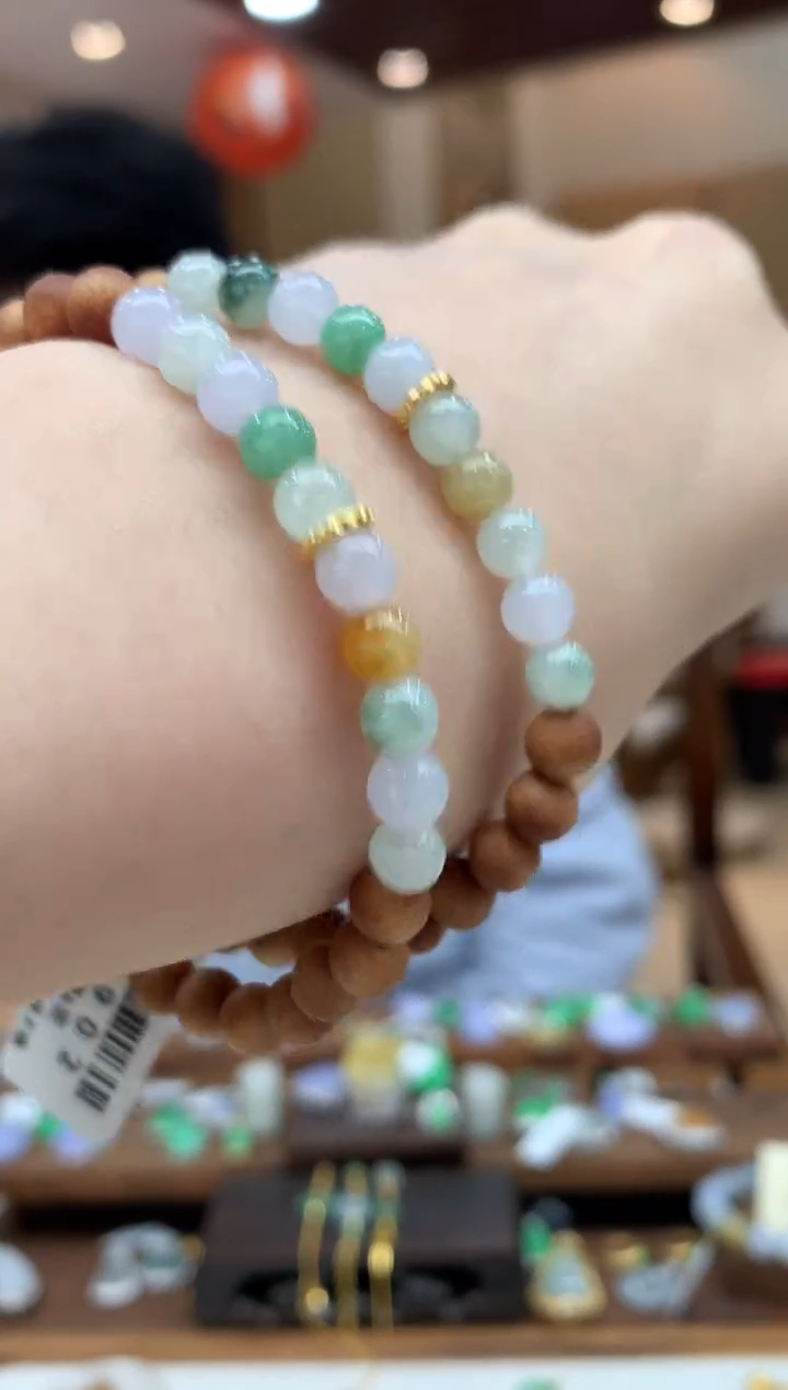 未镶嵌手串翡翠手串 多样性发货1件