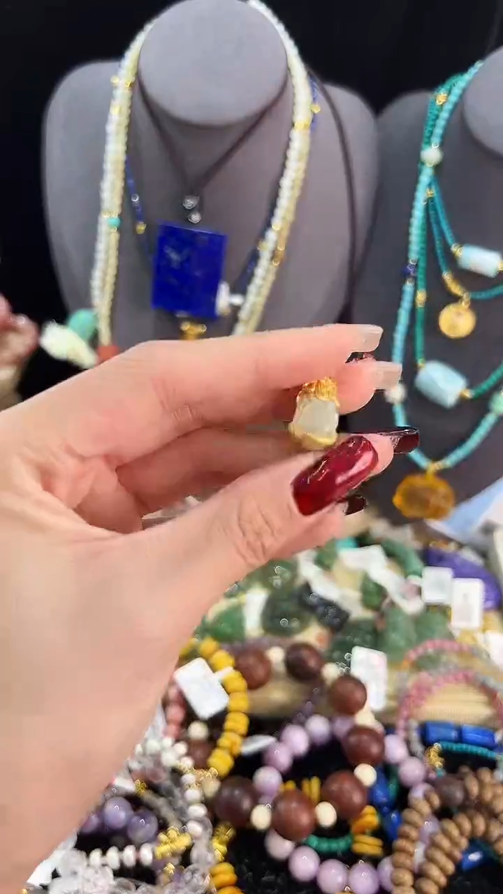 【闪购商品】和田玉颈饰银S925镶嵌吊坠