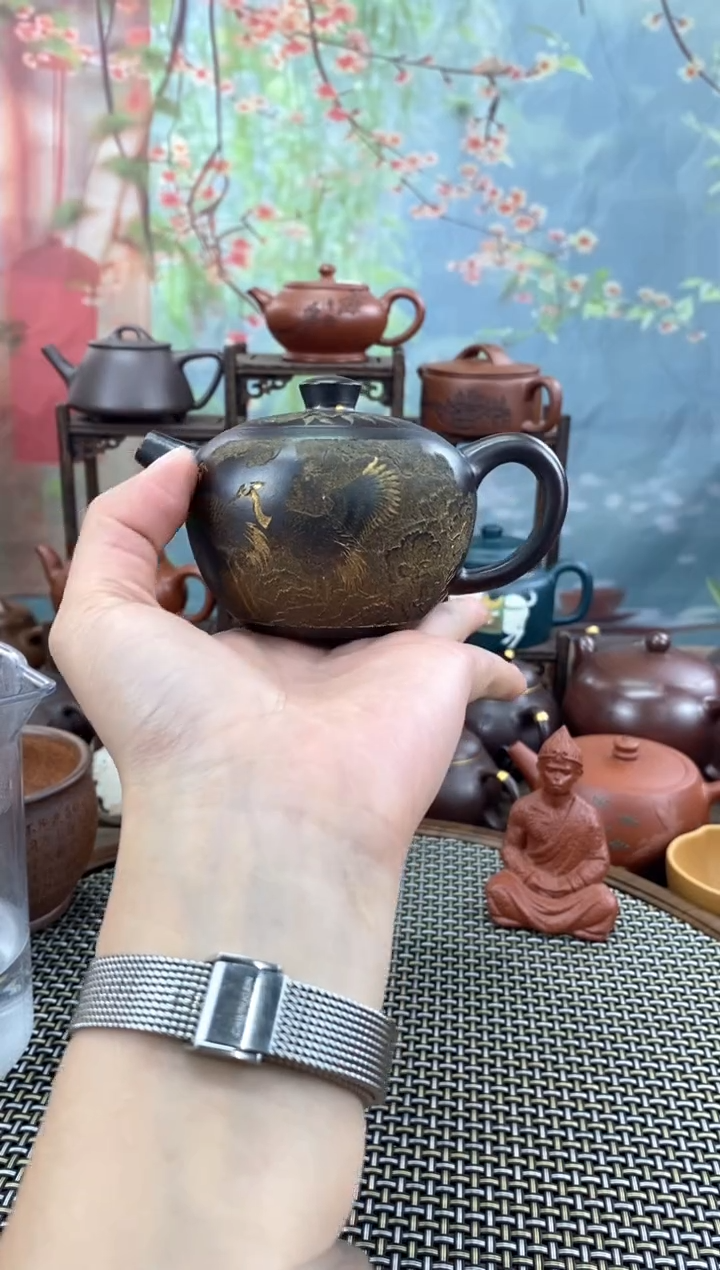 茶壶紫砂石黄苹果150cc