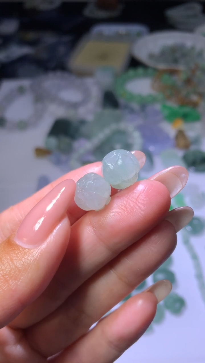 未镶嵌定制翡翠敏**兔MXX058290