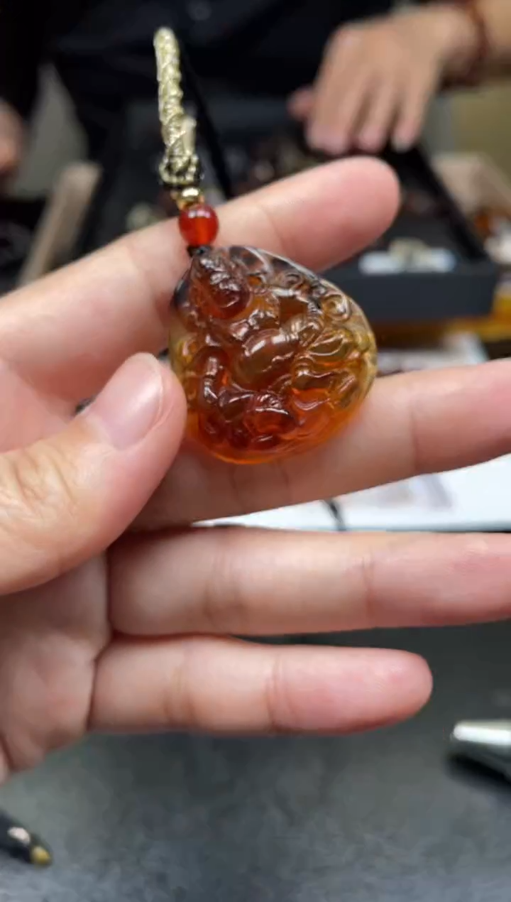 【闪购商品】琥珀颈饰未镶嵌2-17HDJT0144359