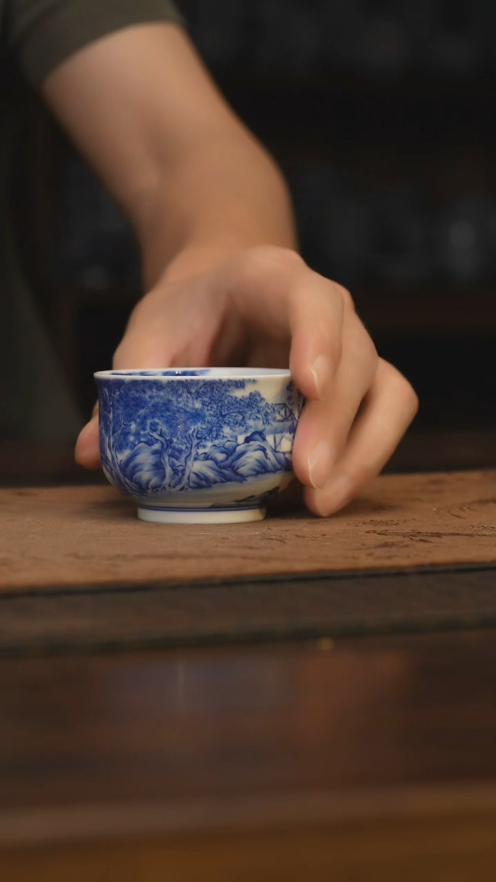 瓷片柴窑青花破价福利