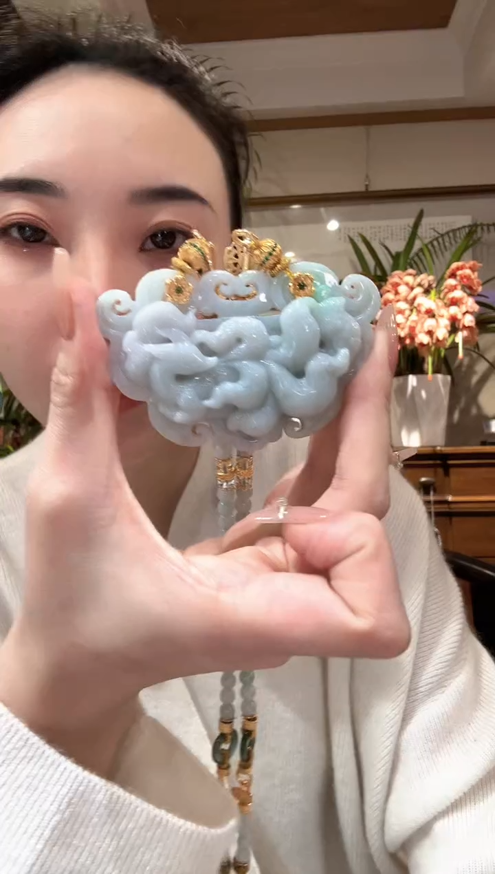 【闪购商品】翡翠颈饰未镶嵌国风