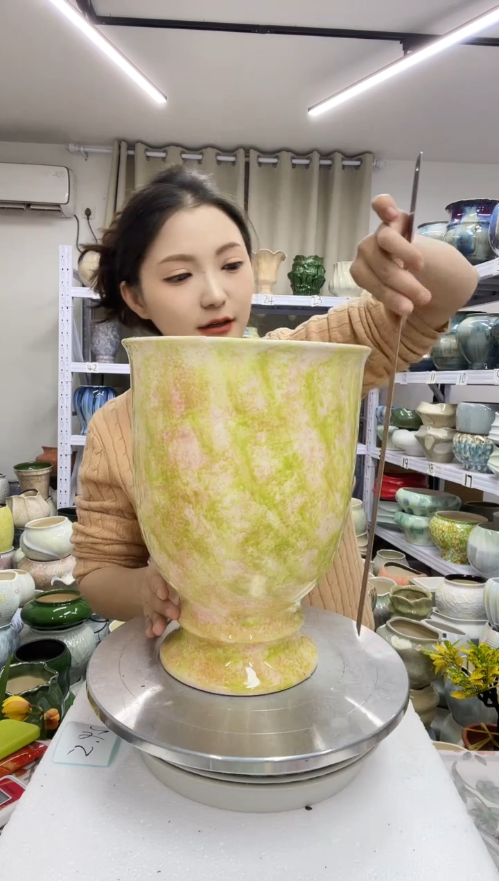 【12.23】花盆链接 高：29.5  口：20.5