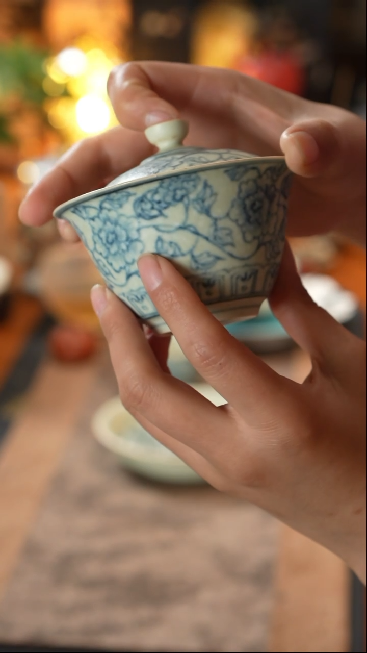 【闪购商品】寒芦窑盖碗寒芦窑盖碗
