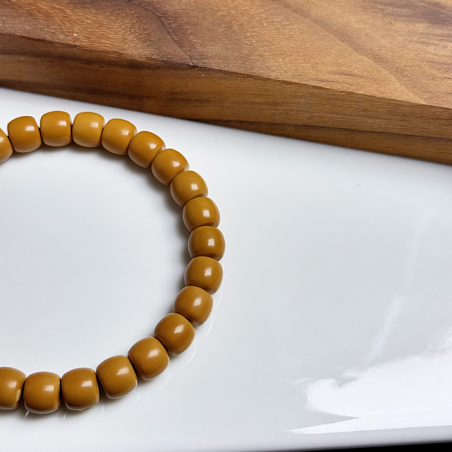 橄榄核8.7mm收藏级清水核核尖单圈极限弧工艺【森澜出品】