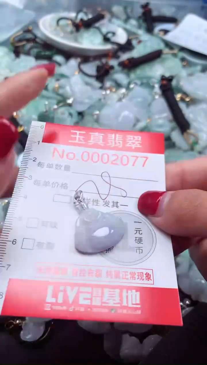 颈饰未镶嵌翡翠2077