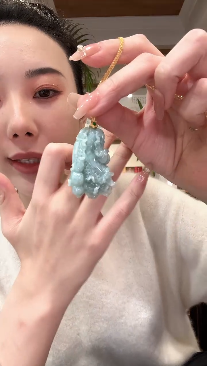 【闪购商品】翡翠颈饰未镶嵌国风