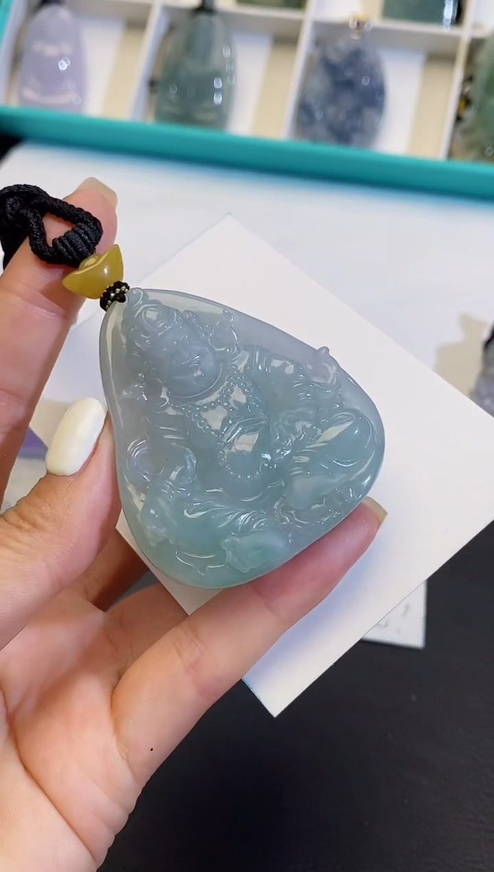 颈饰未镶嵌翡翠缅甸天然翡翠