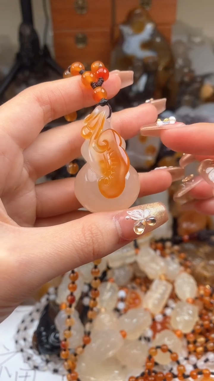 【闪购商品】玛瑙/玉髓颈饰未镶嵌AA