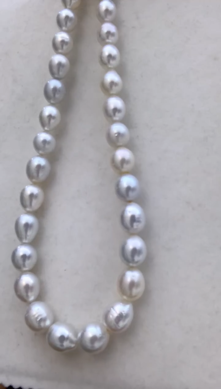 【闪购商品】海水珍珠项链未镶嵌238 9.5-12.5mm