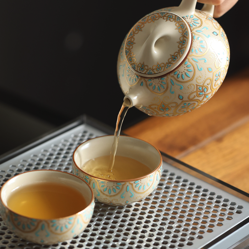 皇杰造物金枝玉叶玉粹珠光宝气石瓢套装