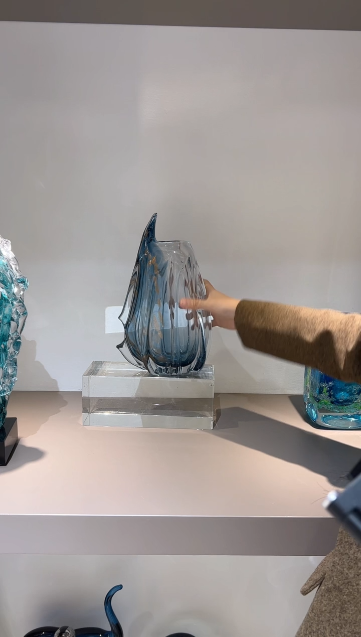 【闪购商品】琉璃小鱼花瓶