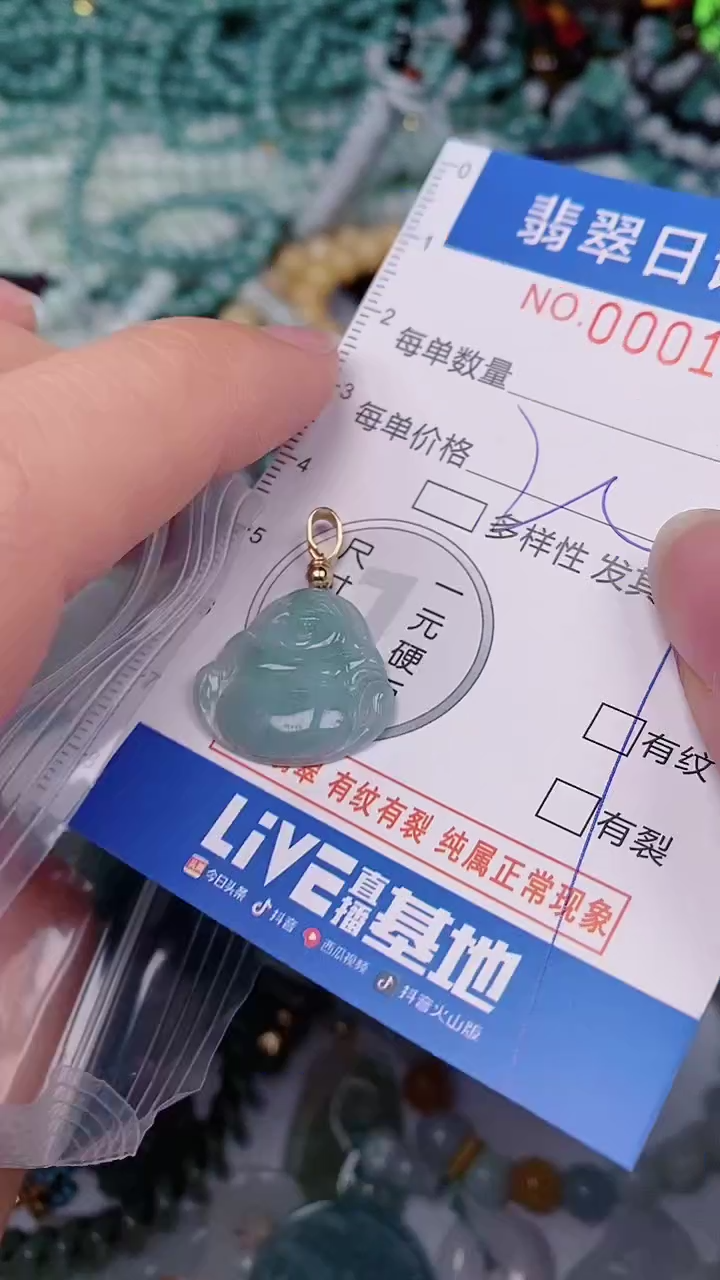 【闪购商品】翡翠颈饰未镶嵌00001969