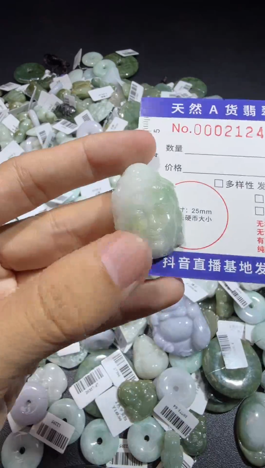 【闪购商品】翡翠颈饰未镶嵌00002124
