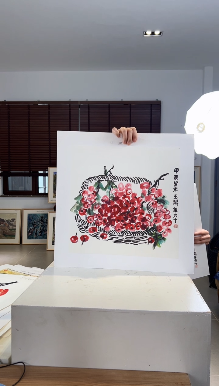 【闪购商品】版画限量亲签盖章版画S