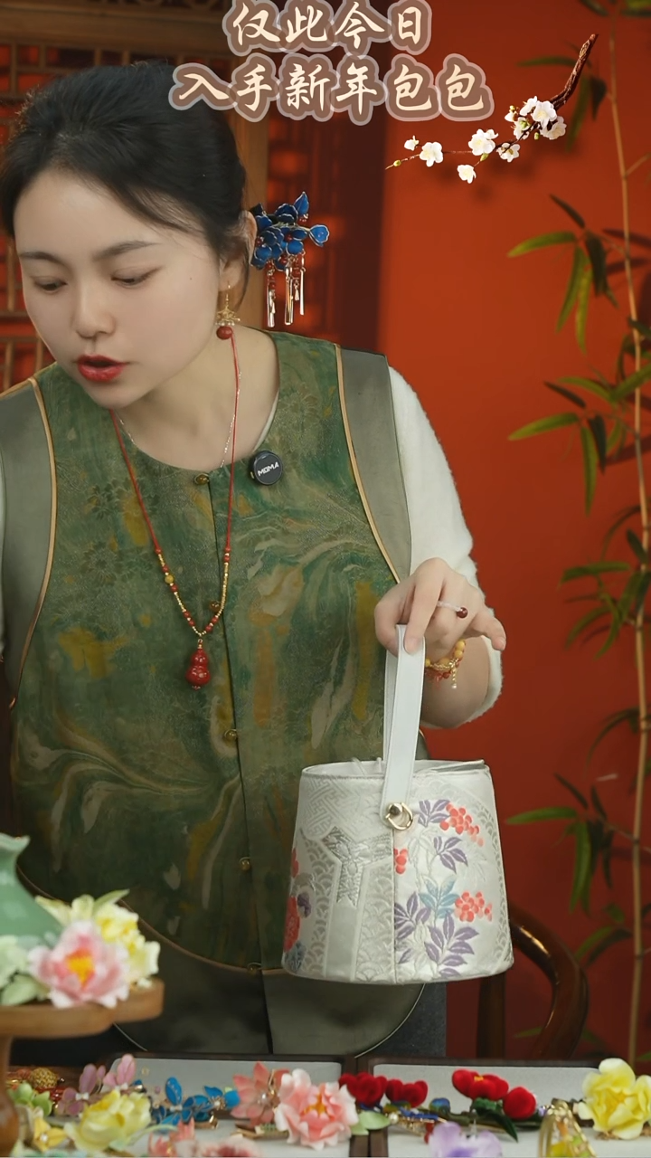 刺绣闪购纯手工非遗国风饰品1