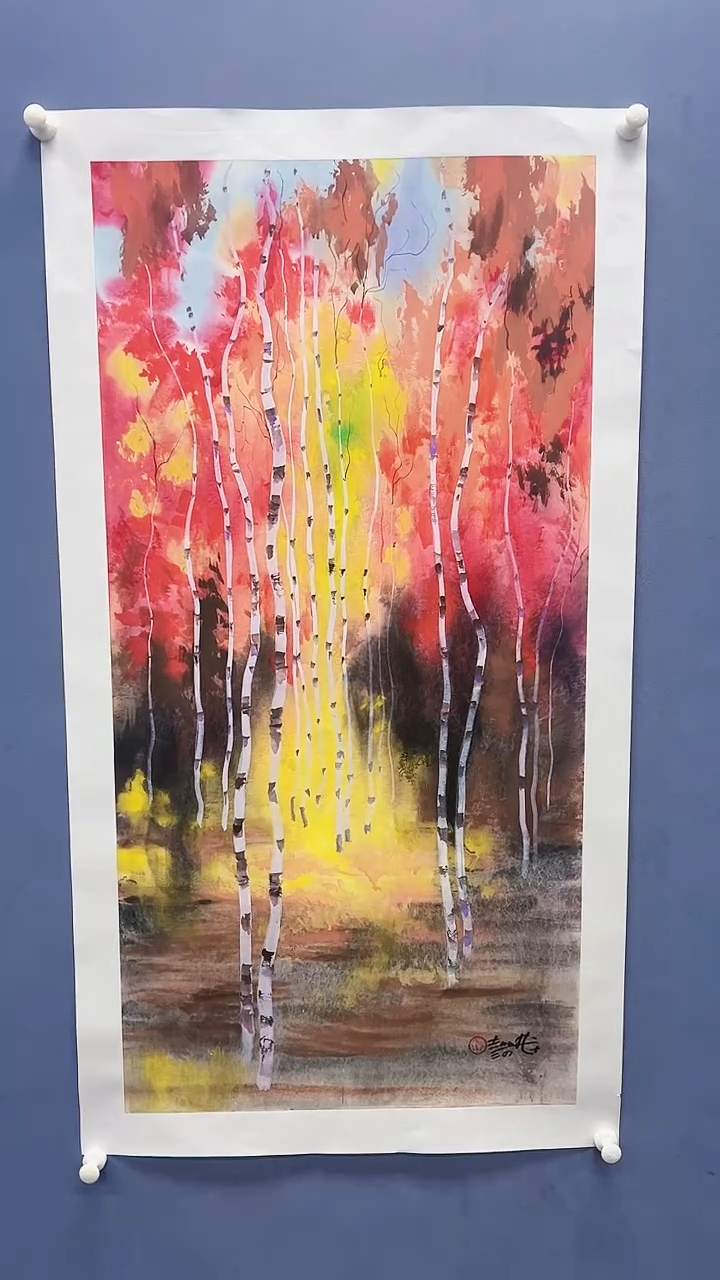 【闪购商品】绘画赵燮绘画4.5平尺抽象山水教材原稿