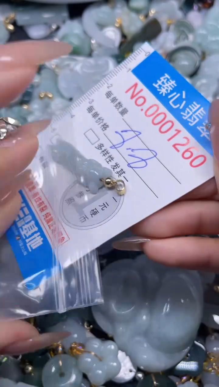 颈饰未镶嵌翡翠1260