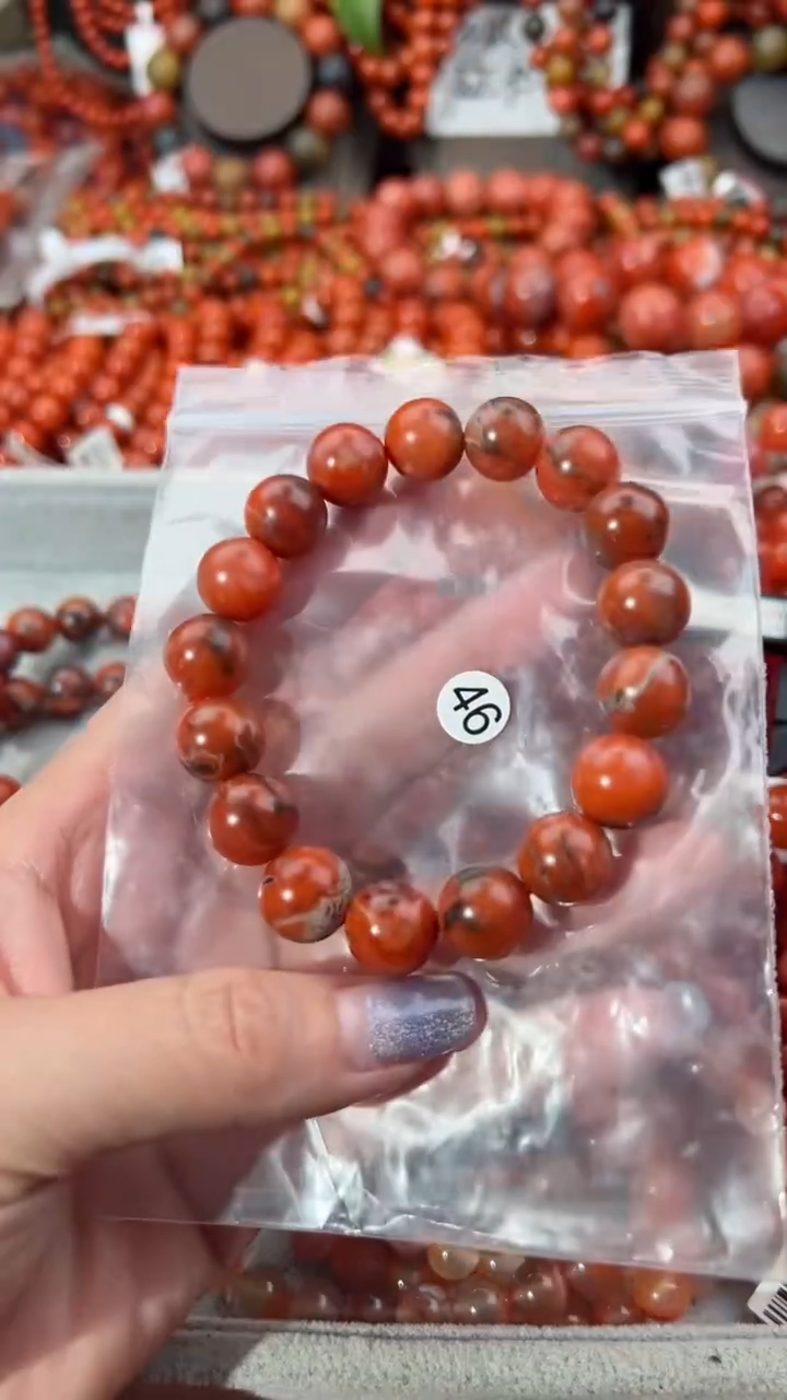 【闪购商品】南红玛瑙手串未镶嵌12+