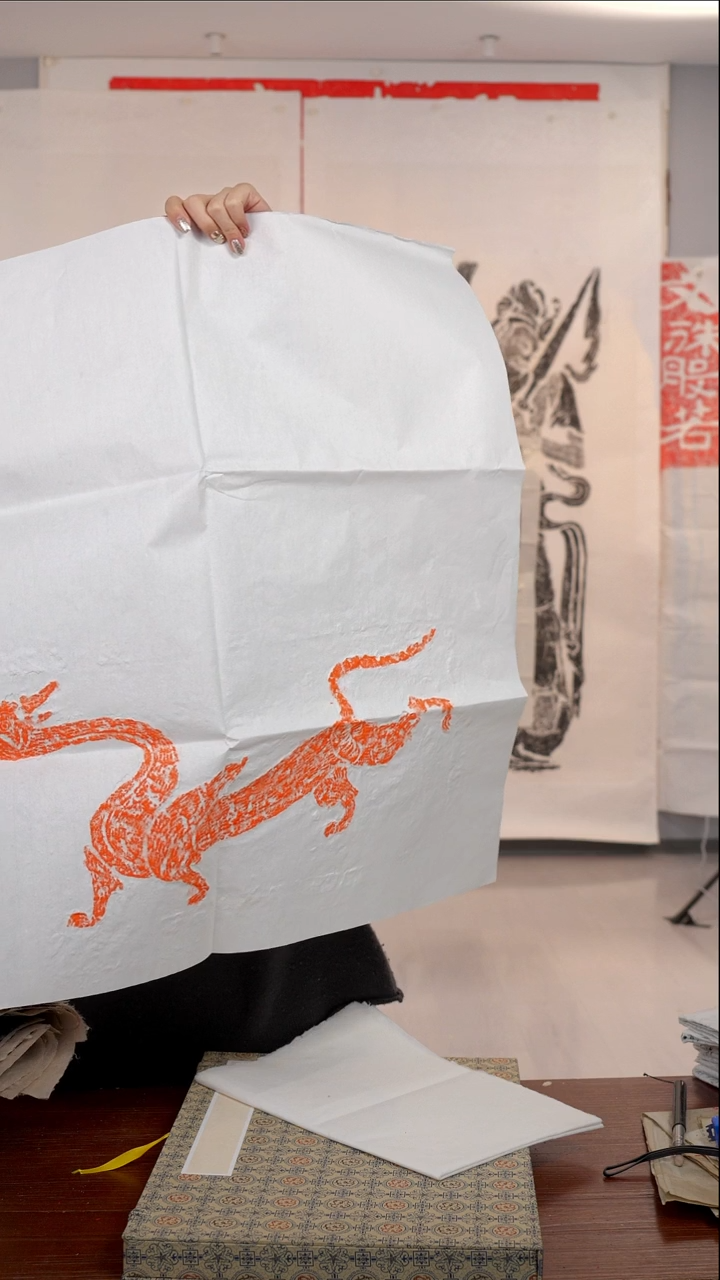 拓片用纸其他非遗传承拓片