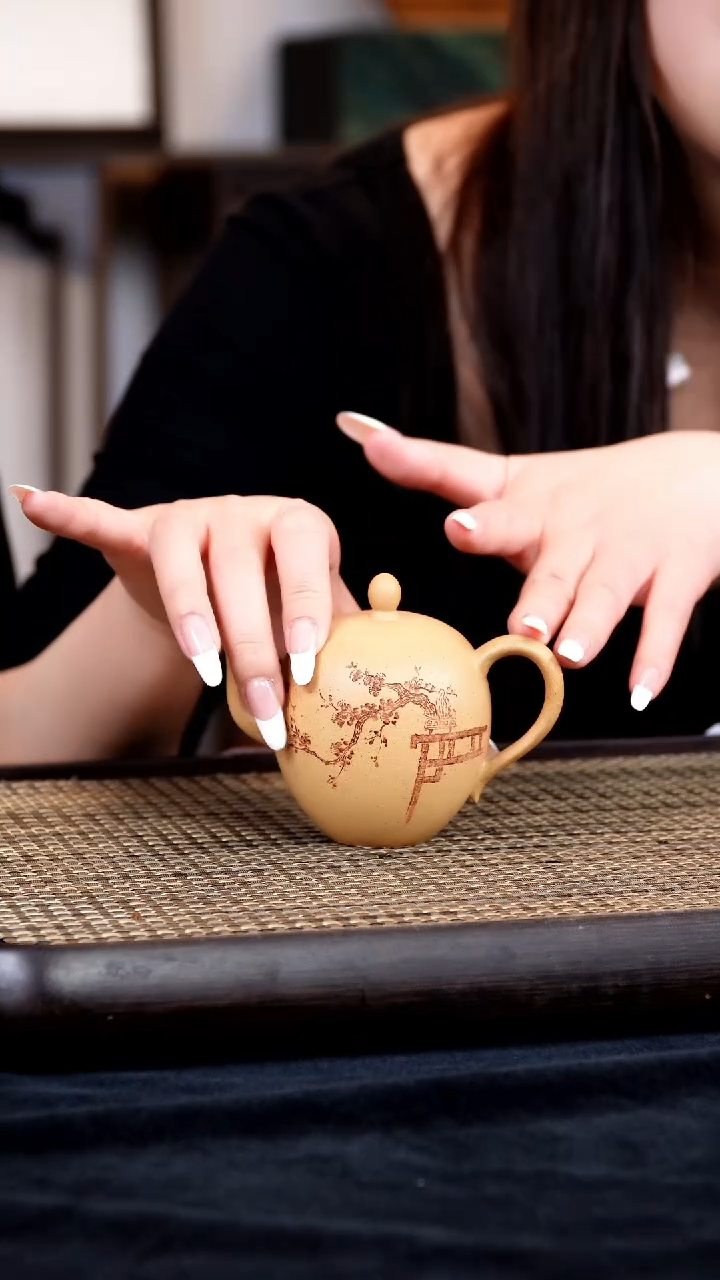 【闪购商品】紫砂茶壶宜兴紫砂美人肩茶壶180cc