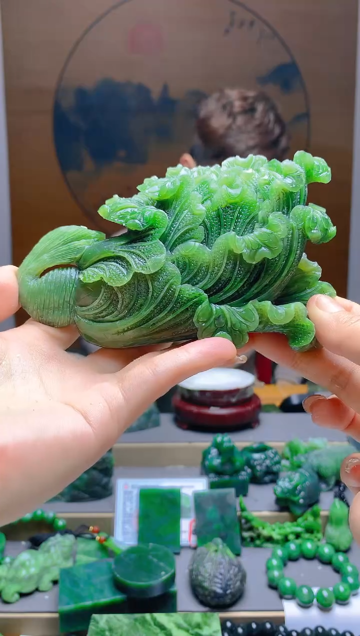 【闪购商品】和田玉（碧玉）摆件未镶嵌1