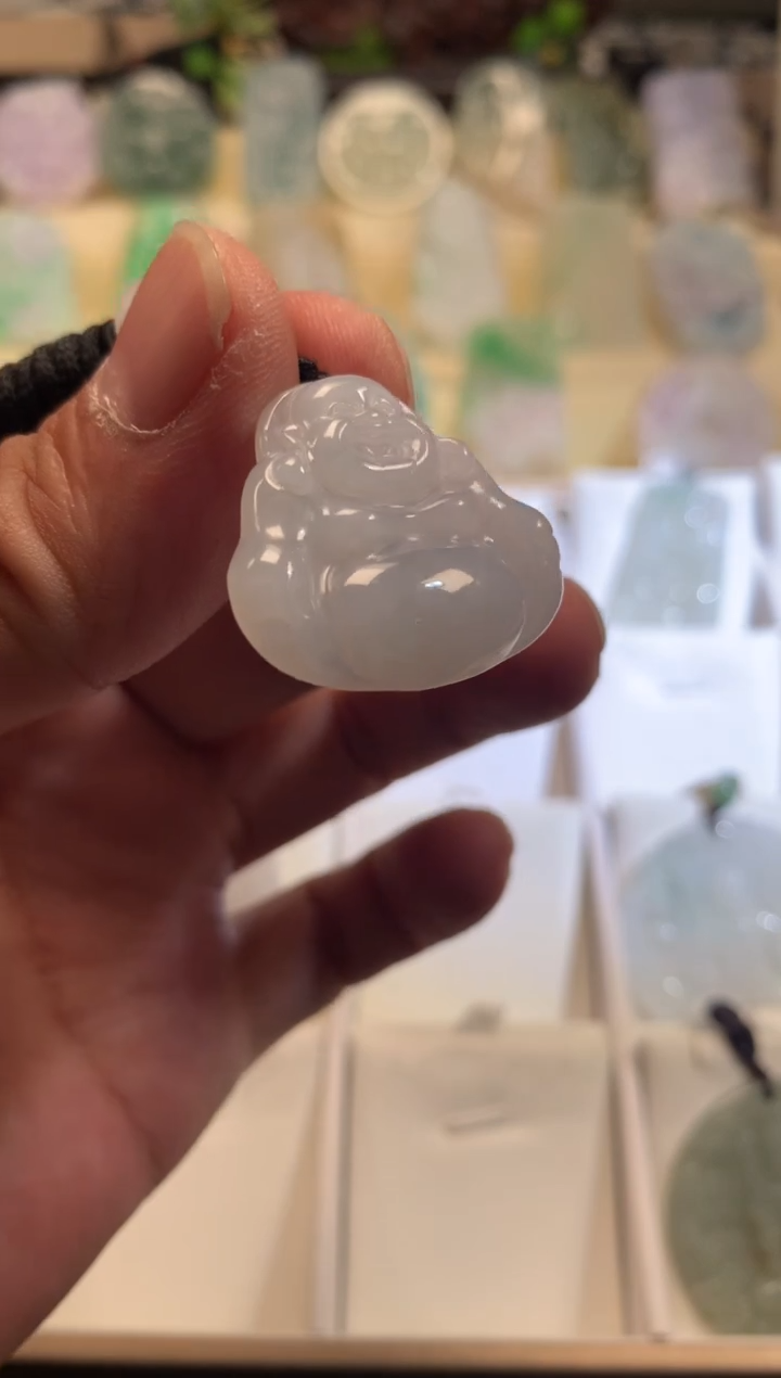 翡翠未镶嵌颈饰7/03/141