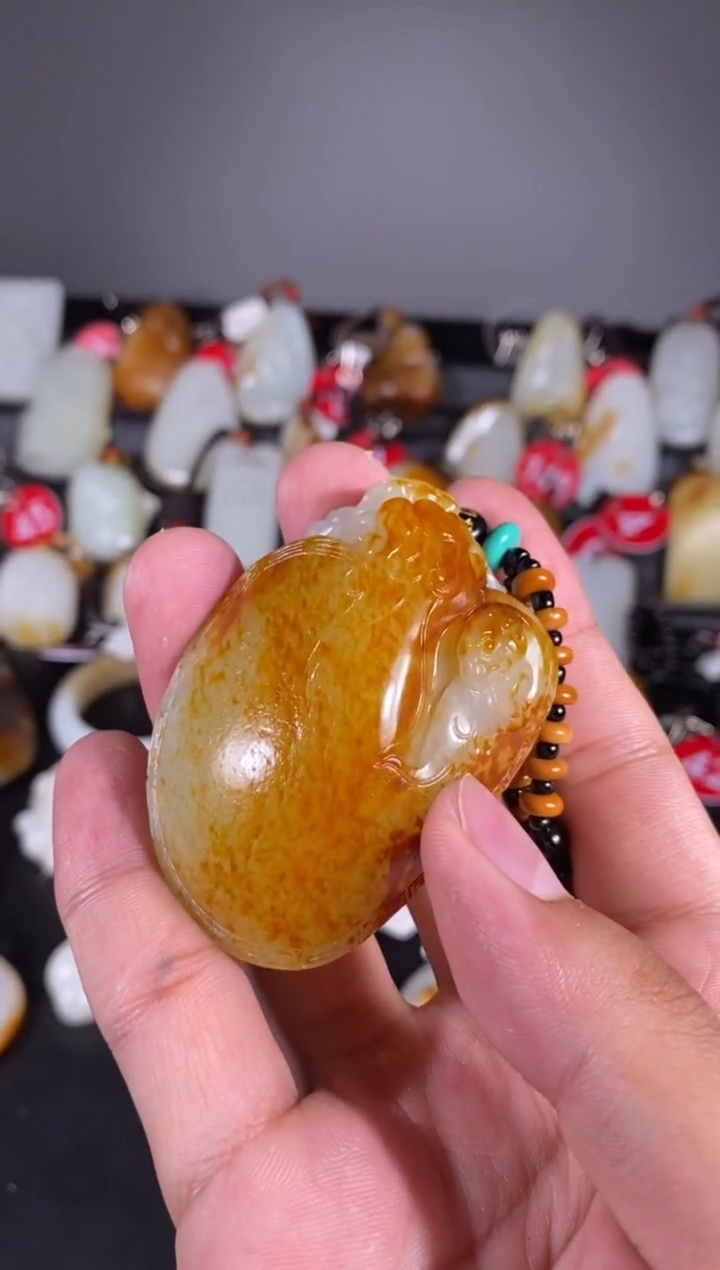 和田玉未镶嵌挂件其他