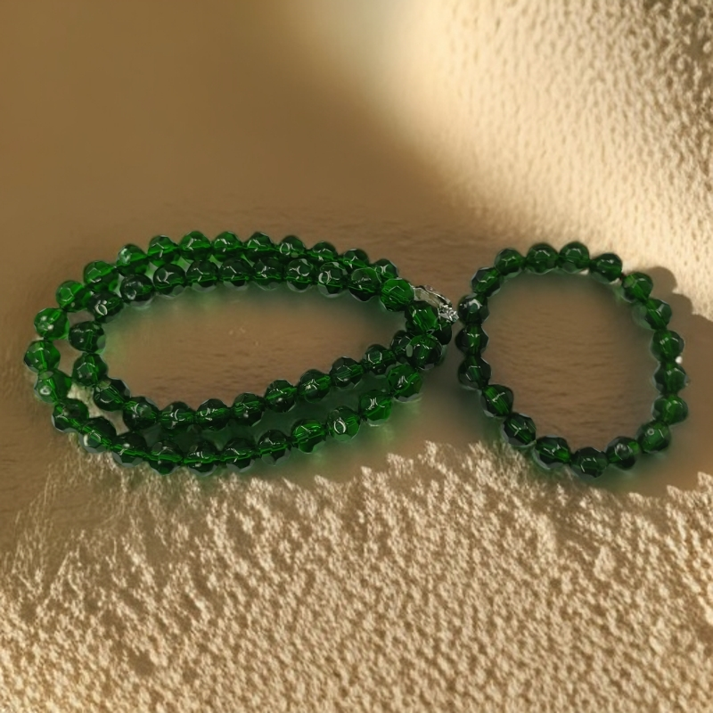 琳琳「珍藏精品」哥伦比亚绿殒套装A56