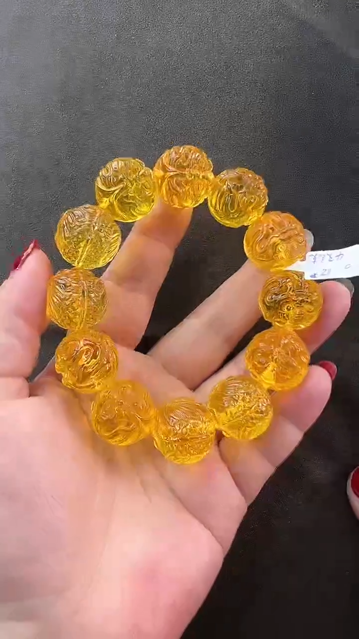 【闪购商品】琥珀手链未镶嵌手串